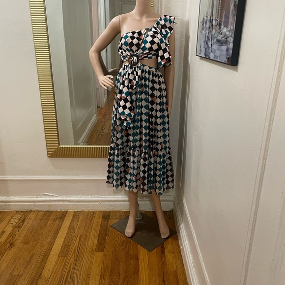 PatBO One-Shoulder Multicolor Dress - Picture 13 of 13